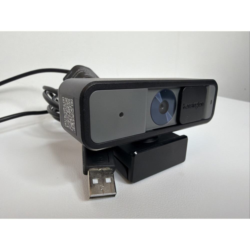Kensington W2000 1080P Auto Focus Webcam, Full HD 1080P/30fps Webcam Microphone